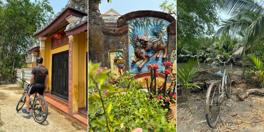 Pyörämatka vie meidät monien kauniiden paikkojen ohi